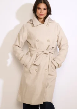 LolaLiza Lange mantel met ceintuur- Mantels En Jassen