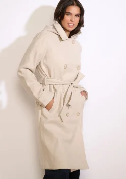 LolaLiza Lange mantel met ceintuur- Mantels En Jassen