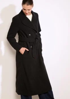 LolaLiza Lange mantel met ceintuur- Mantels En Jassen