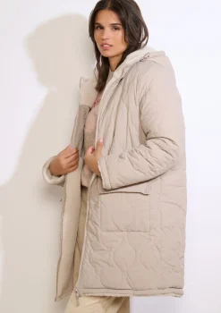 LolaLiza Lange omkeerbare jas- Mantels En Jassen