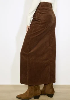 LolaLiza Lange ribfluwelen rok- Rokken