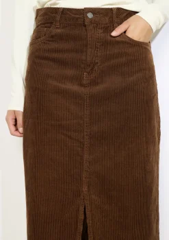 LolaLiza Lange ribfluwelen rok- Rokken