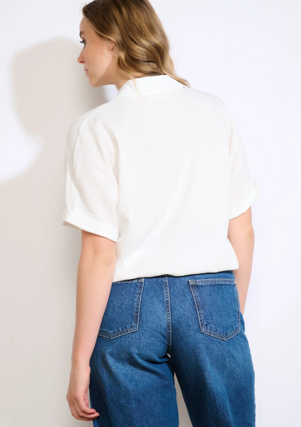 LolaLiza Losse blouse met textuur- Blouses En Hemden