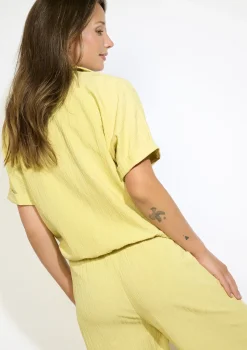 LolaLiza Losse blouse met textuur- Co-Ord Sets|Blouses En Hemden