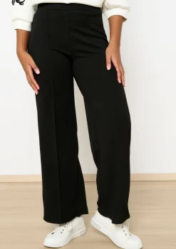 LolaLiza Losse broek in scubastof- Broeken