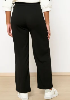 LolaLiza Losse broek in scubastof- Broeken