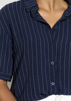 LolaLiza Losse gestreepte hemd- Blouses En Hemden