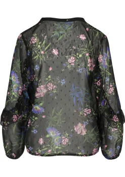 LolaLiza Losvallend bloemenhemd- Blouses En Hemden