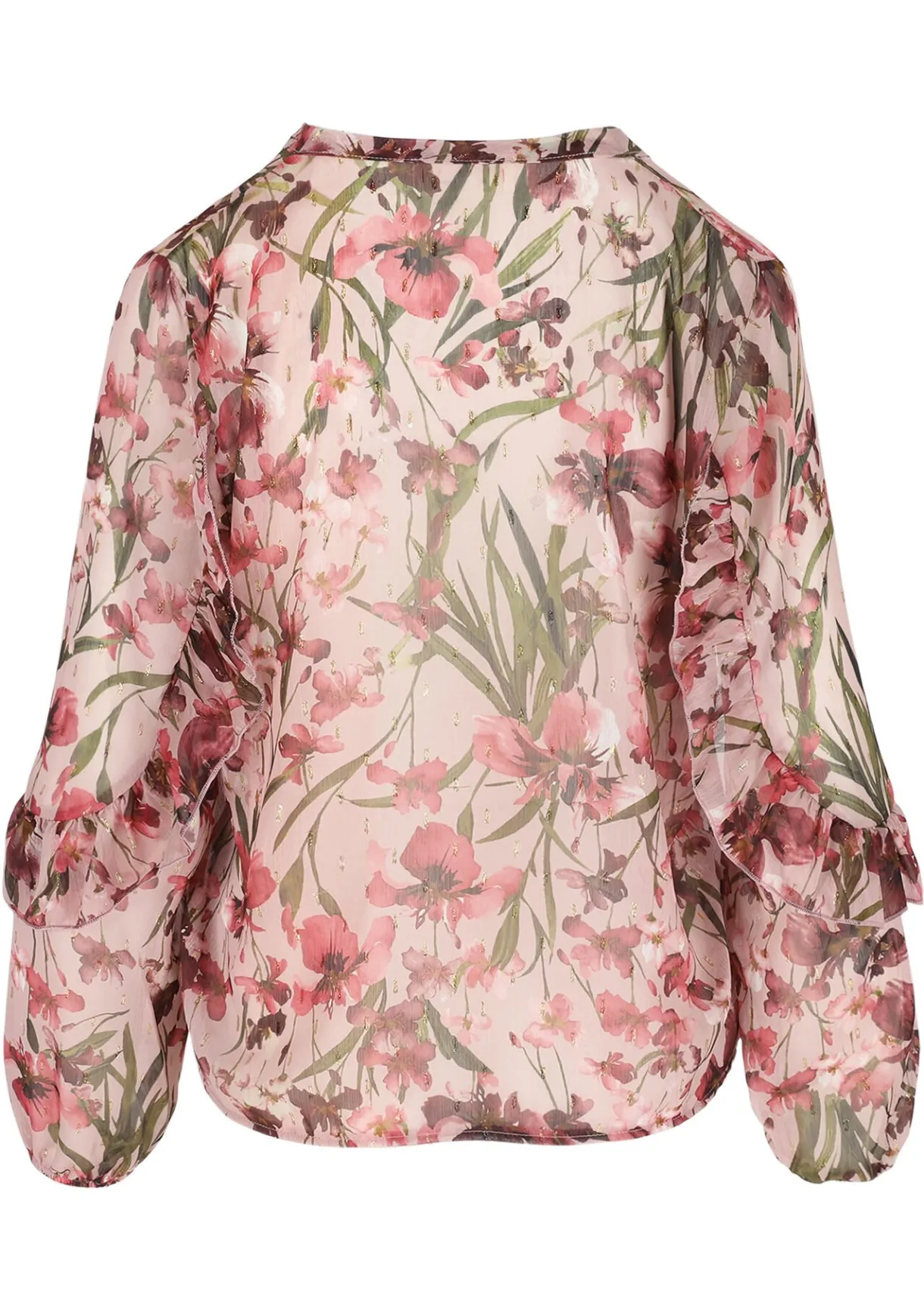 LolaLiza Losvallend bloemenhemd- Blouses En Hemden