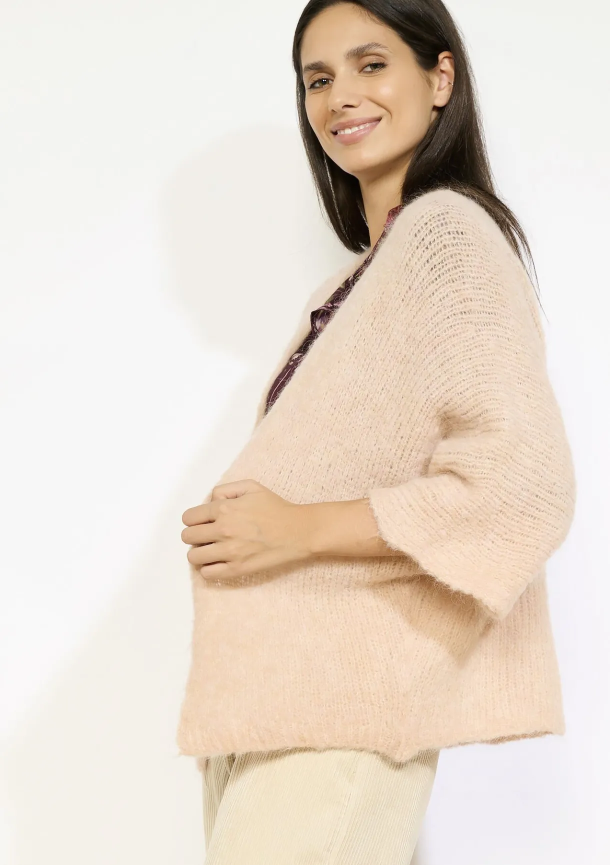 LolaLiza Losvallend gebreide vest- Truien En Cardigans