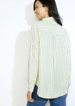 LolaLiza Losvallend gestreept hemd- Blouses En Hemden