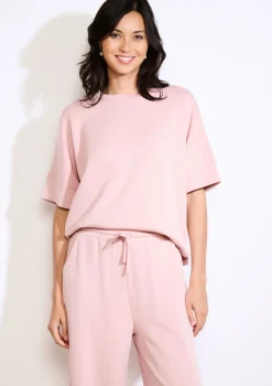 LolaLiza Losvallend jersey T-shirt- Tops En T-Shirts|Loungewear