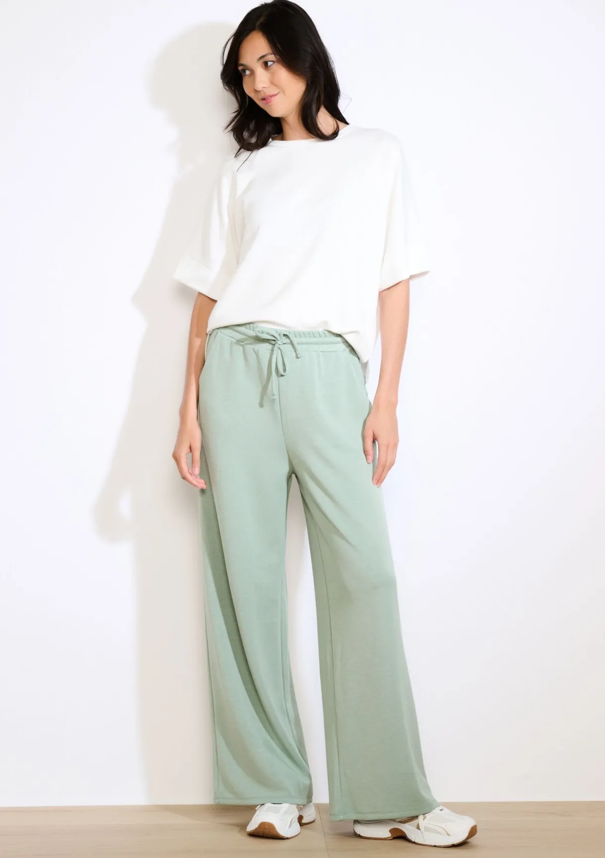 LolaLiza Losvallend jersey T-shirt- Tops En T-Shirts|Loungewear