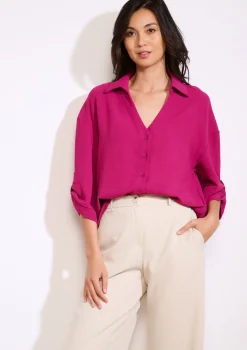 LolaLiza Losvallend overhemd met knopen- Blouses En Hemden