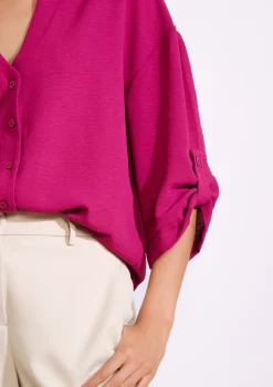 LolaLiza Losvallend overhemd met knopen- Blouses En Hemden