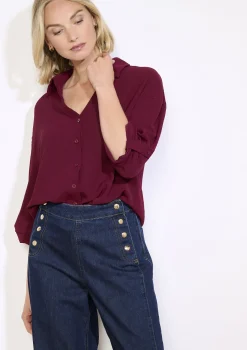 LolaLiza Losvallend overhemd met knopen- Blouses En Hemden