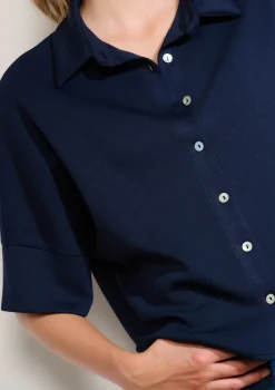 LolaLiza Losvallend overhemd met korte mouwen- Tops En T-Shirts