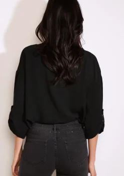 LolaLiza Losvallend overhemd met knopen- Blouses En Hemden