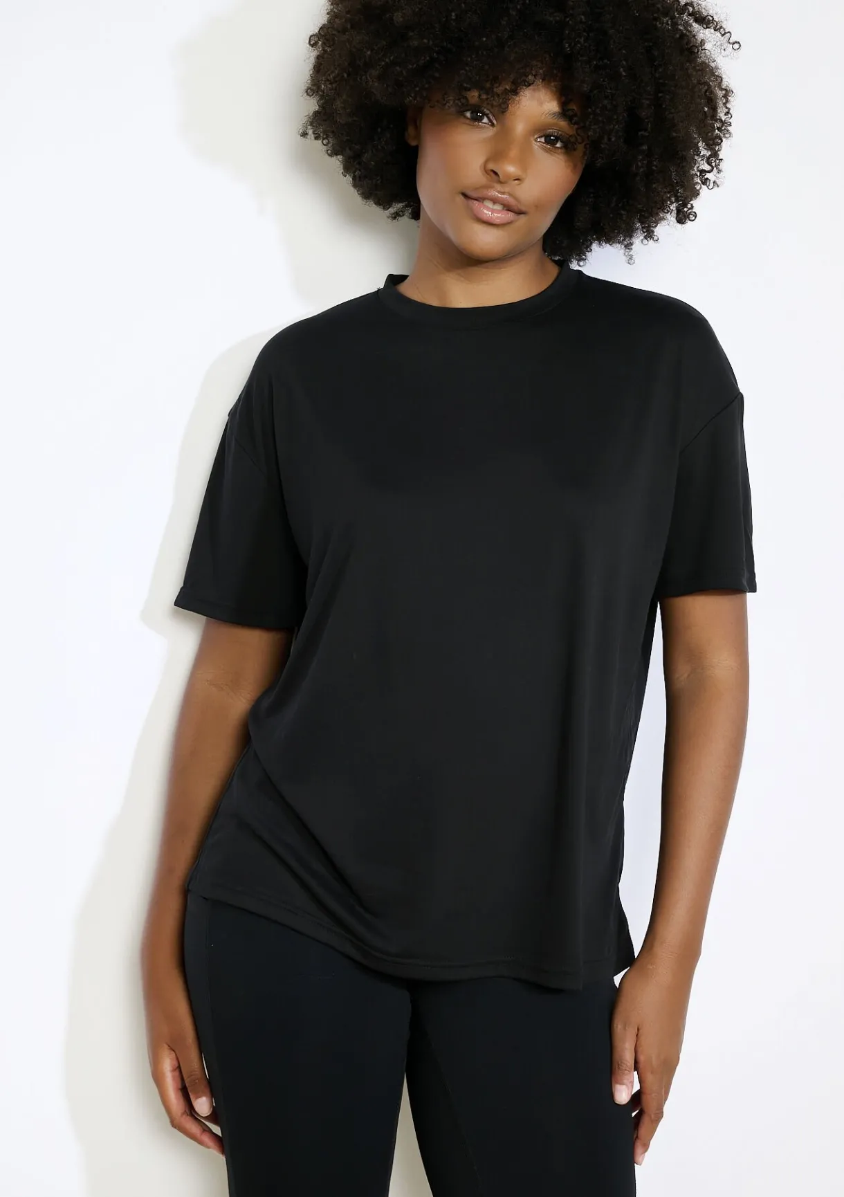 LolaLiza Losvallend sportshirt- Tops En T-Shirts|Loungewear