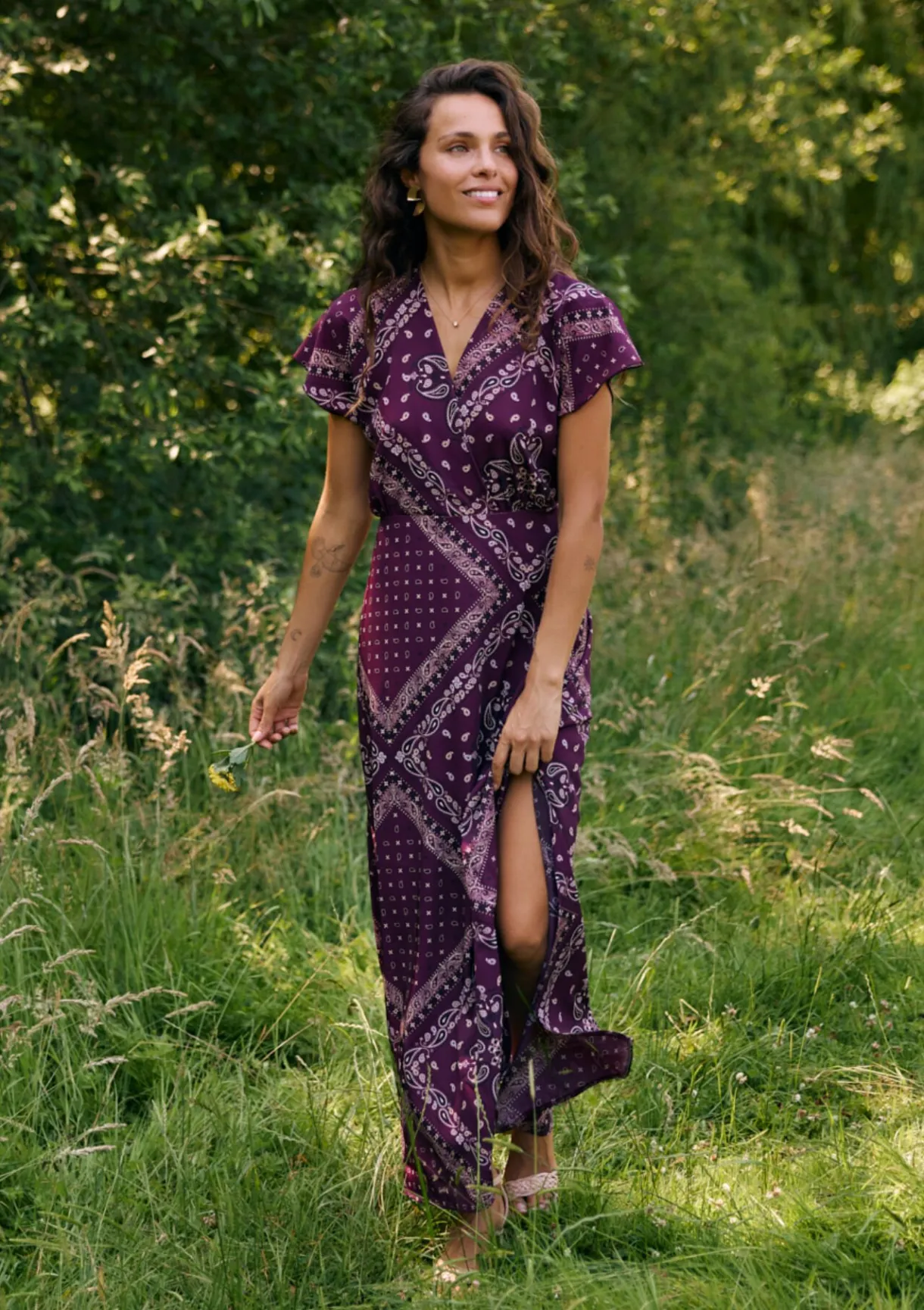 LolaLiza Maxi-jurk met print- Jurken