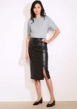 LolaLiza Midi kokerrok met split- Rokken