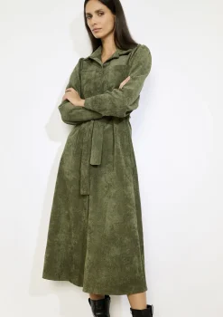 LolaLiza Midi overhemdjurk met ceintuur- Jurken