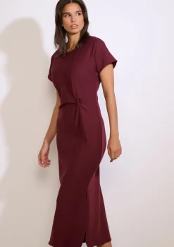 LolaLiza Midi-jurk met zijstrik- Jurken