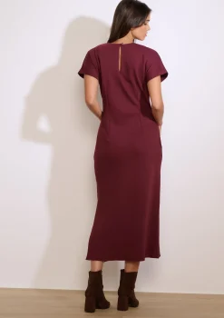 LolaLiza Midi-jurk met zijstrik- Jurken