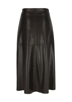 LolaLiza Midi-rok in imitatieleer- Rokken