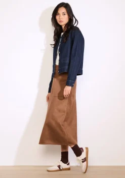 LolaLiza Midi-rok met suèdelook- Rokken