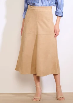 LolaLiza Midi-rok met suèdelook- Rokken