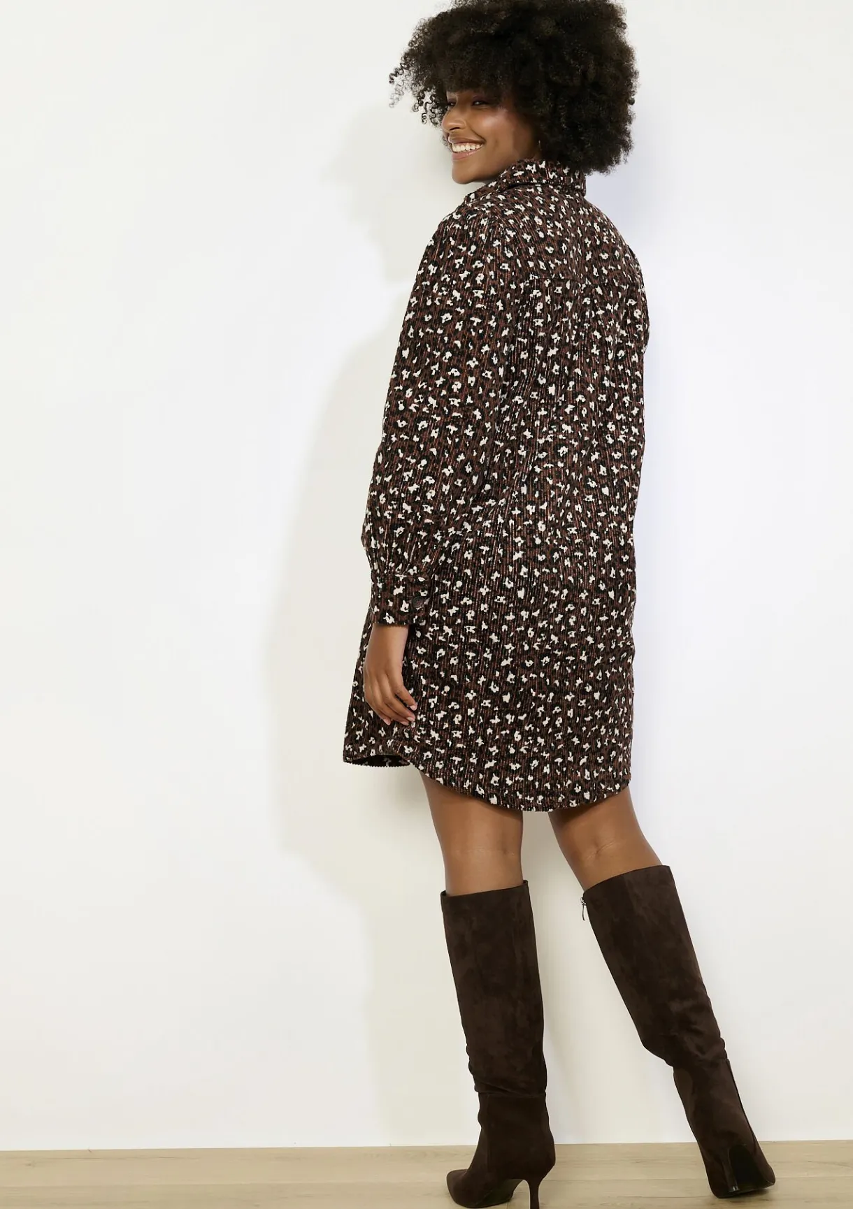 LolaLiza Mini-jurk met luipaardprint- Jurken