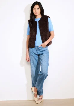 LolaLiza Mouwloos teddy gilet- Vesten En Blazers