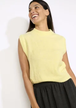 LolaLiza Mouwloze gebreide trui- Truien En Cardigans