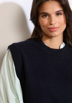 LolaLiza Mouwloze gebreide trui- Truien En Cardigans