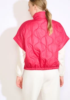 LolaLiza Mouwloze gewatteerde jas- Vesten En Blazers