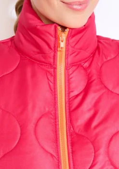 LolaLiza Mouwloze gewatteerde jas- Vesten En Blazers