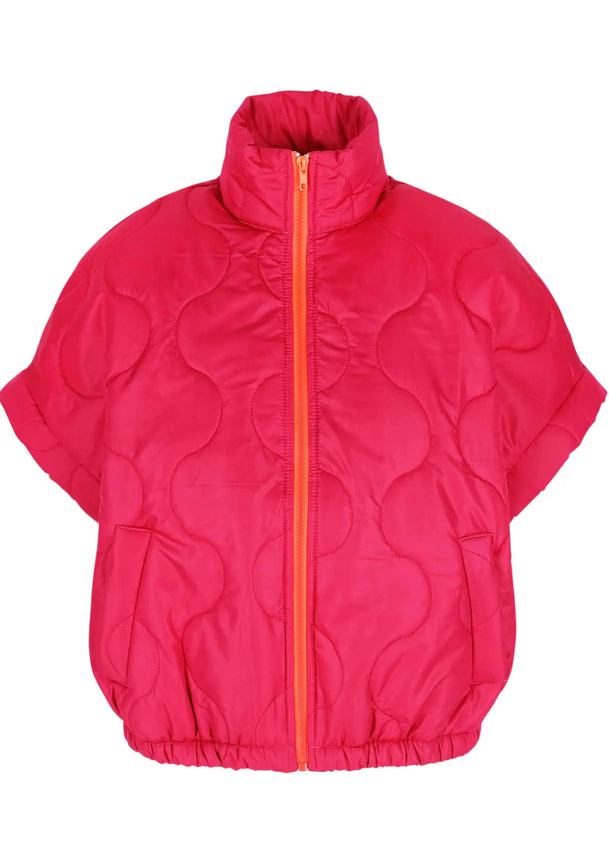 LolaLiza Mouwloze gewatteerde jas- Vesten En Blazers