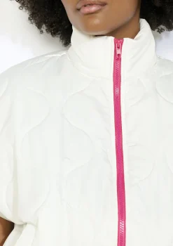 LolaLiza Mouwloze gewatteerde jas- Vesten En Blazers