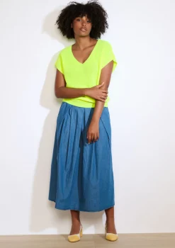 LolaLiza Mouwloze top in fijne knit- Truien En Cardigans