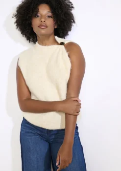 LolaLiza Mouwloze trui in zachte wol- Truien En Cardigans