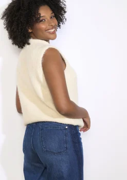 LolaLiza Mouwloze trui in zachte wol- Truien En Cardigans