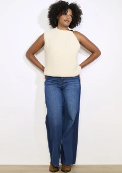 LolaLiza Mouwloze trui in zachte wol- Truien En Cardigans