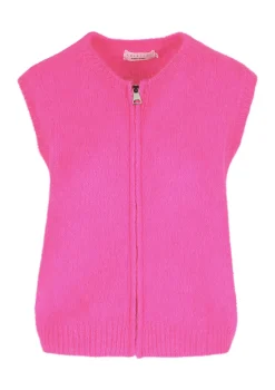 LolaLiza Mouwloze vest met rits- Truien En Cardigans