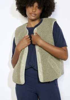 LolaLiza Omkeerbare bodywarmer- Loungewear|Vesten En Blazers