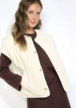 LolaLiza Omkeerbare bodywarmer- Loungewear|Vesten En Blazers