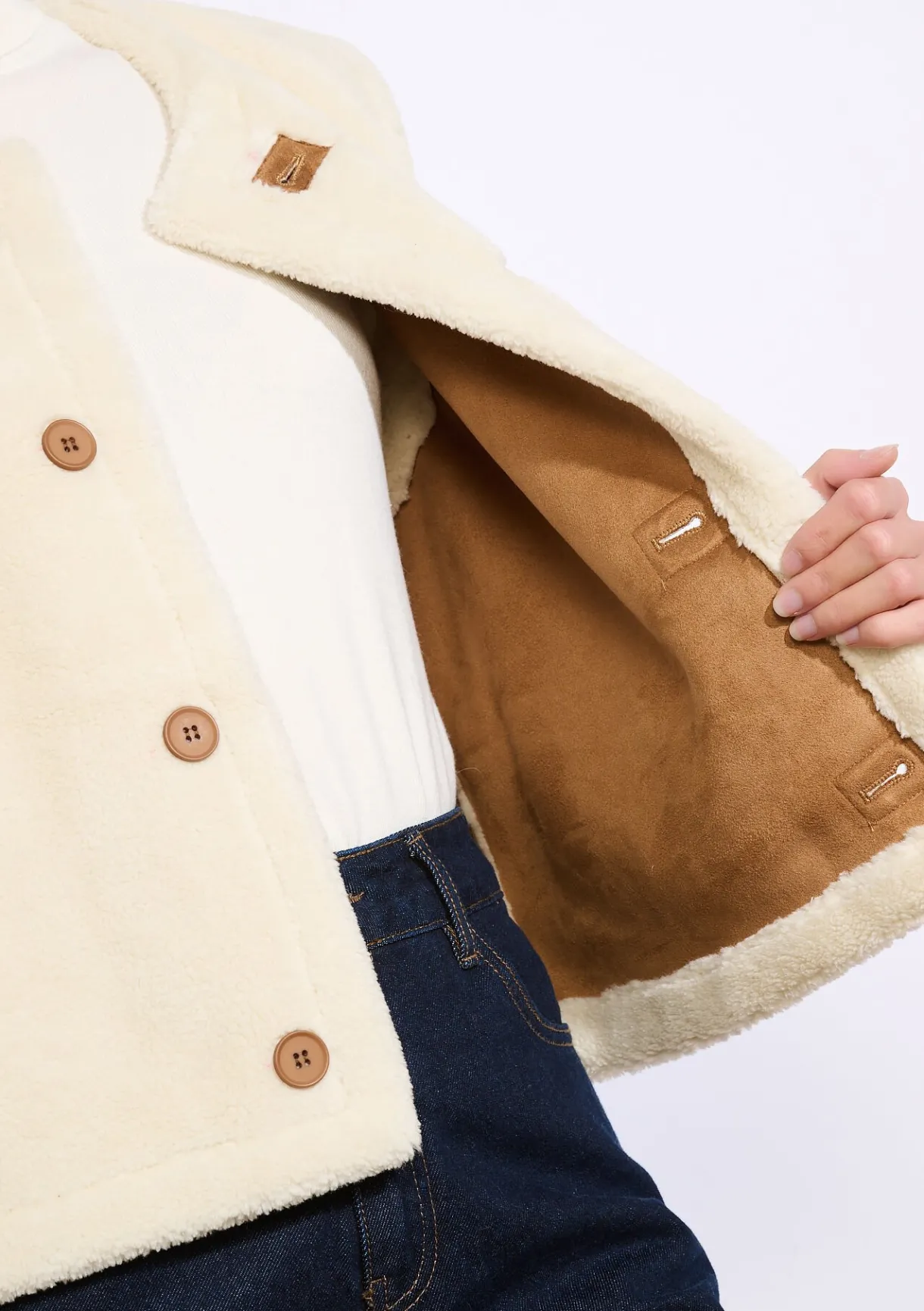 LolaLiza Omkeerbare gevoerde vest- Vesten En Blazers