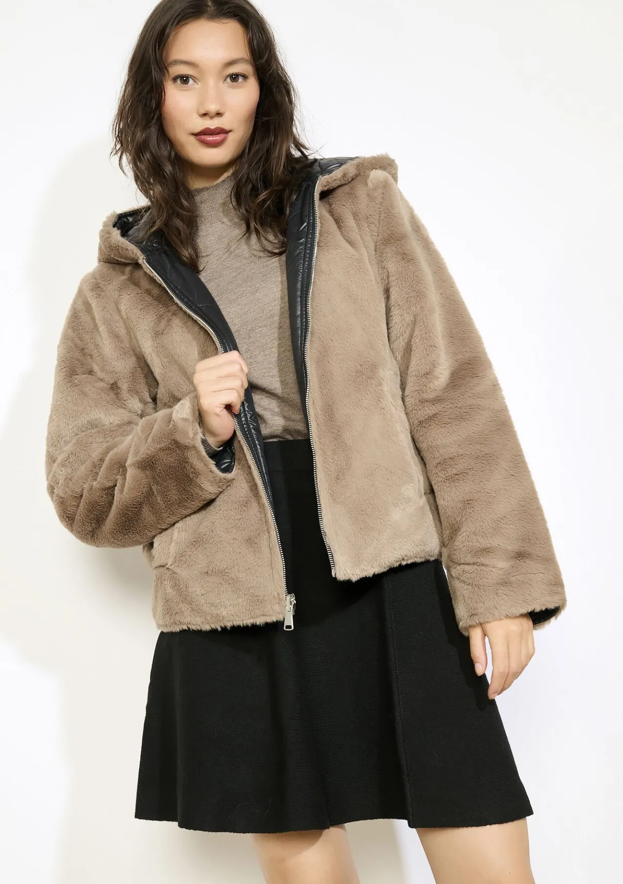 LolaLiza Omkeerbare korte pufferjas- Mantels En Jassen