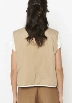 LolaLiza Omkeerbare mouwloze vest- Loungewear|Vesten En Blazers