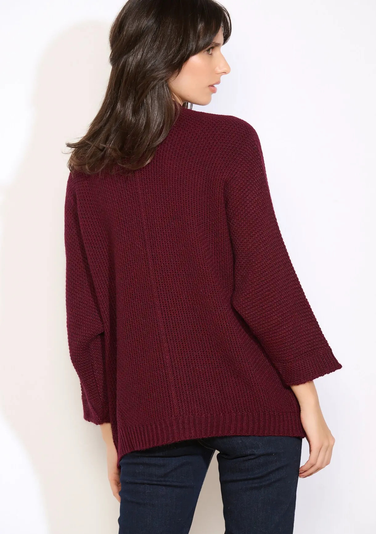 LolaLiza Openvallende gebreide vest- Truien En Cardigans